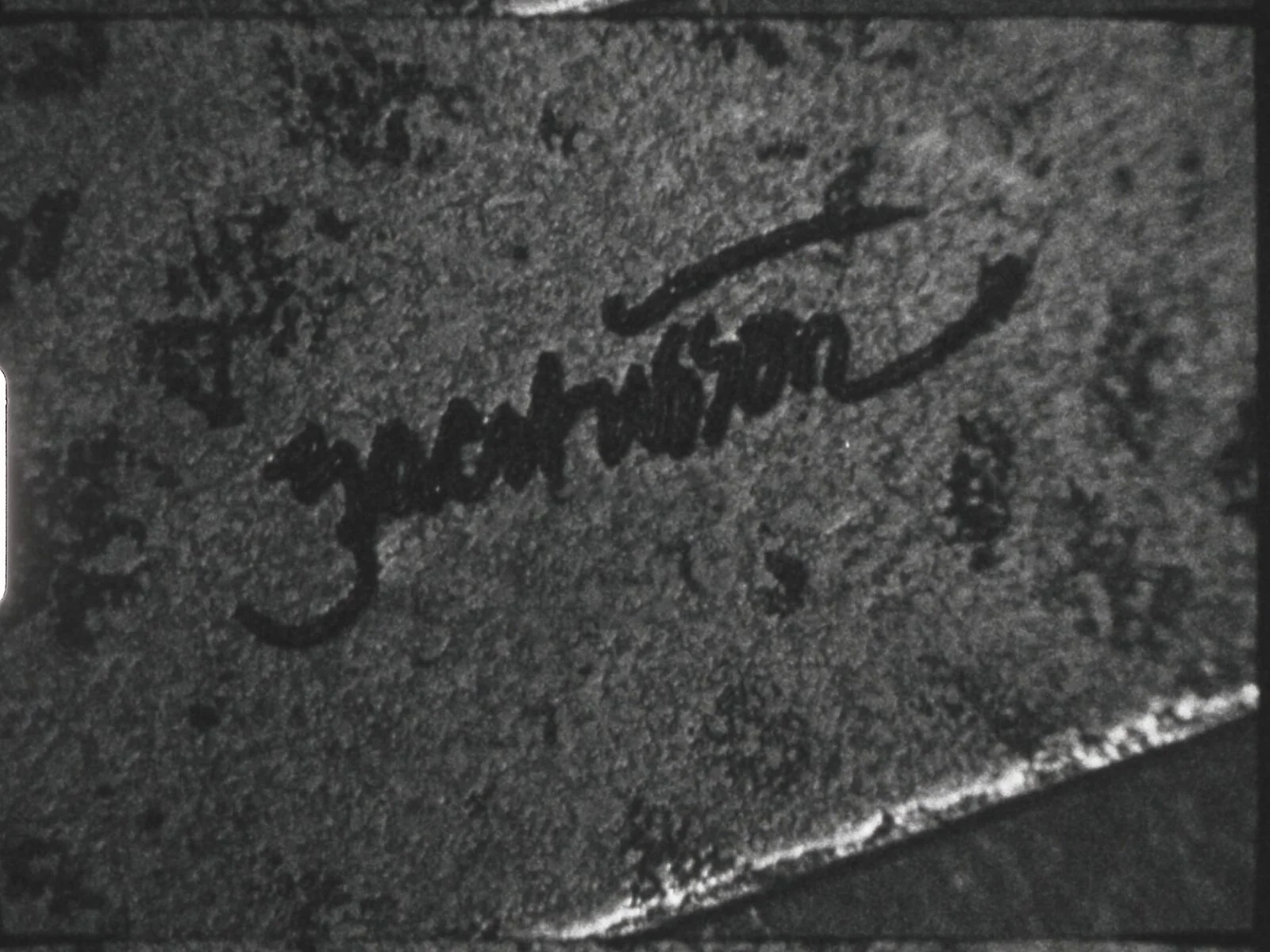 El Brujo: Julio Zachrisson, still
