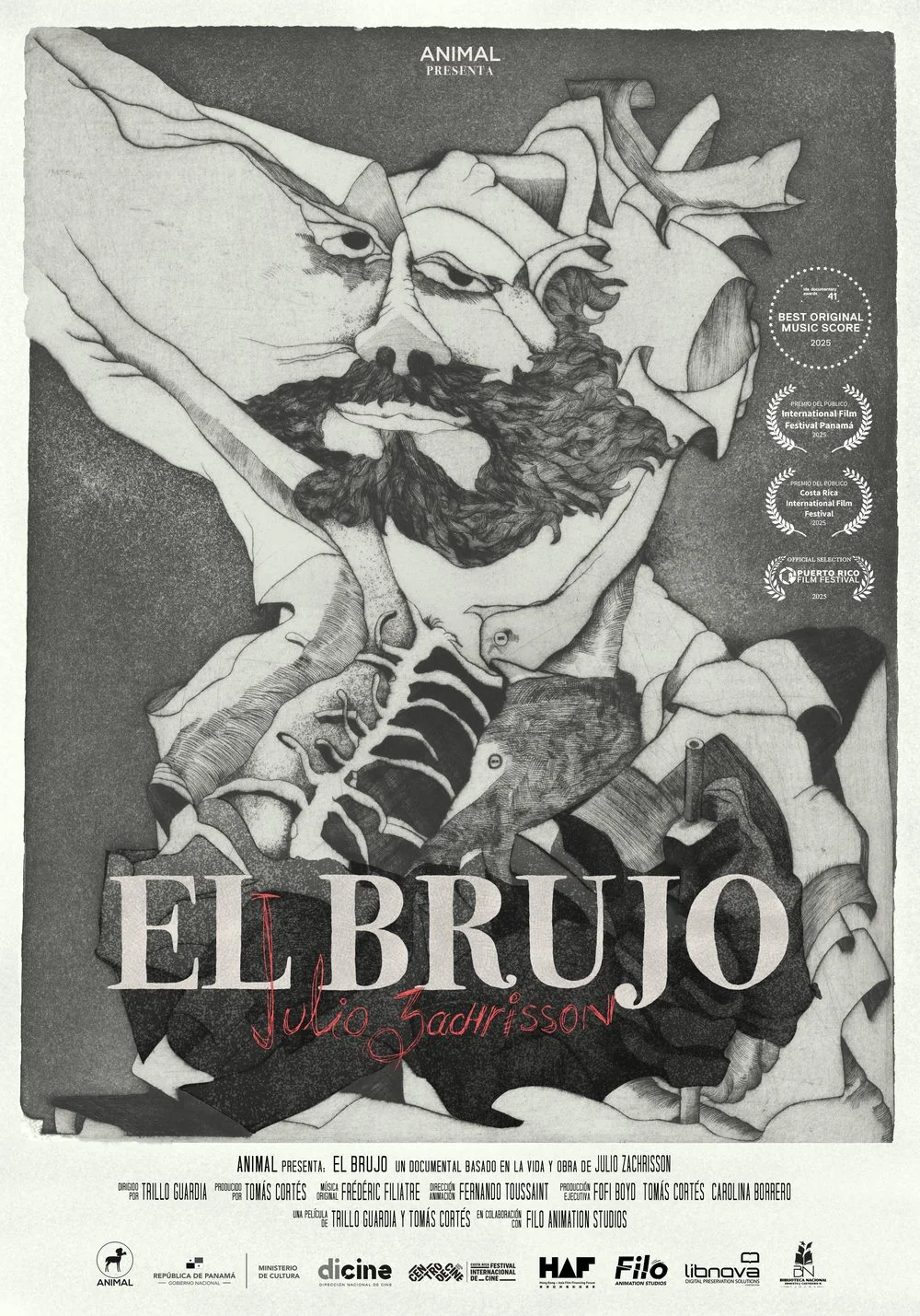 El Brujo: Julio Zachrisson, póster