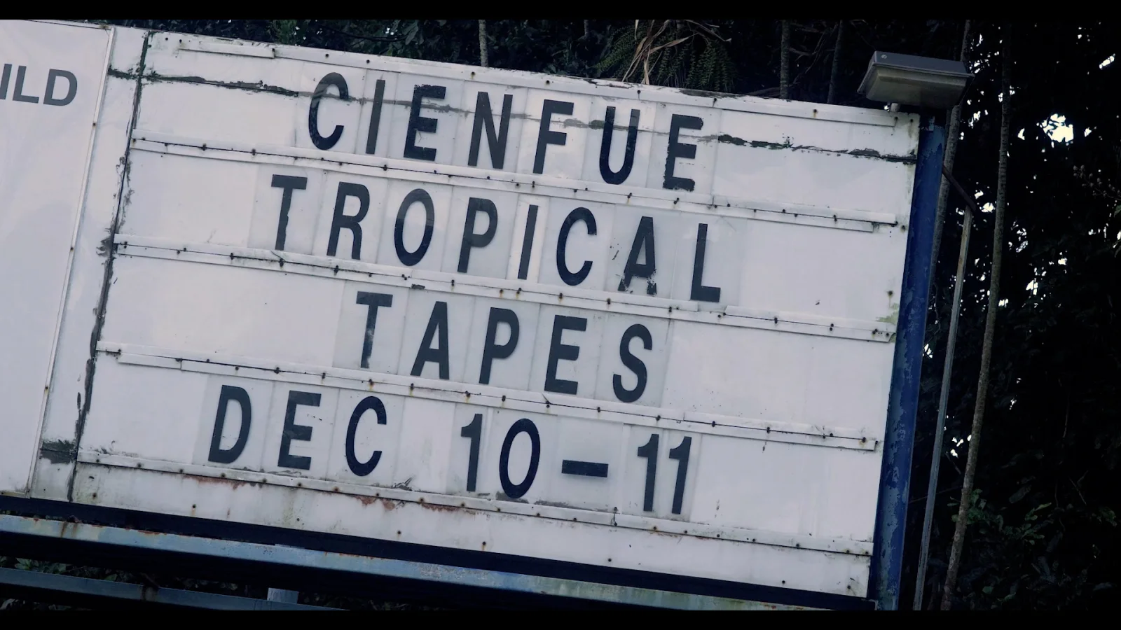 Cienfue · Tropical Tapes Live, still