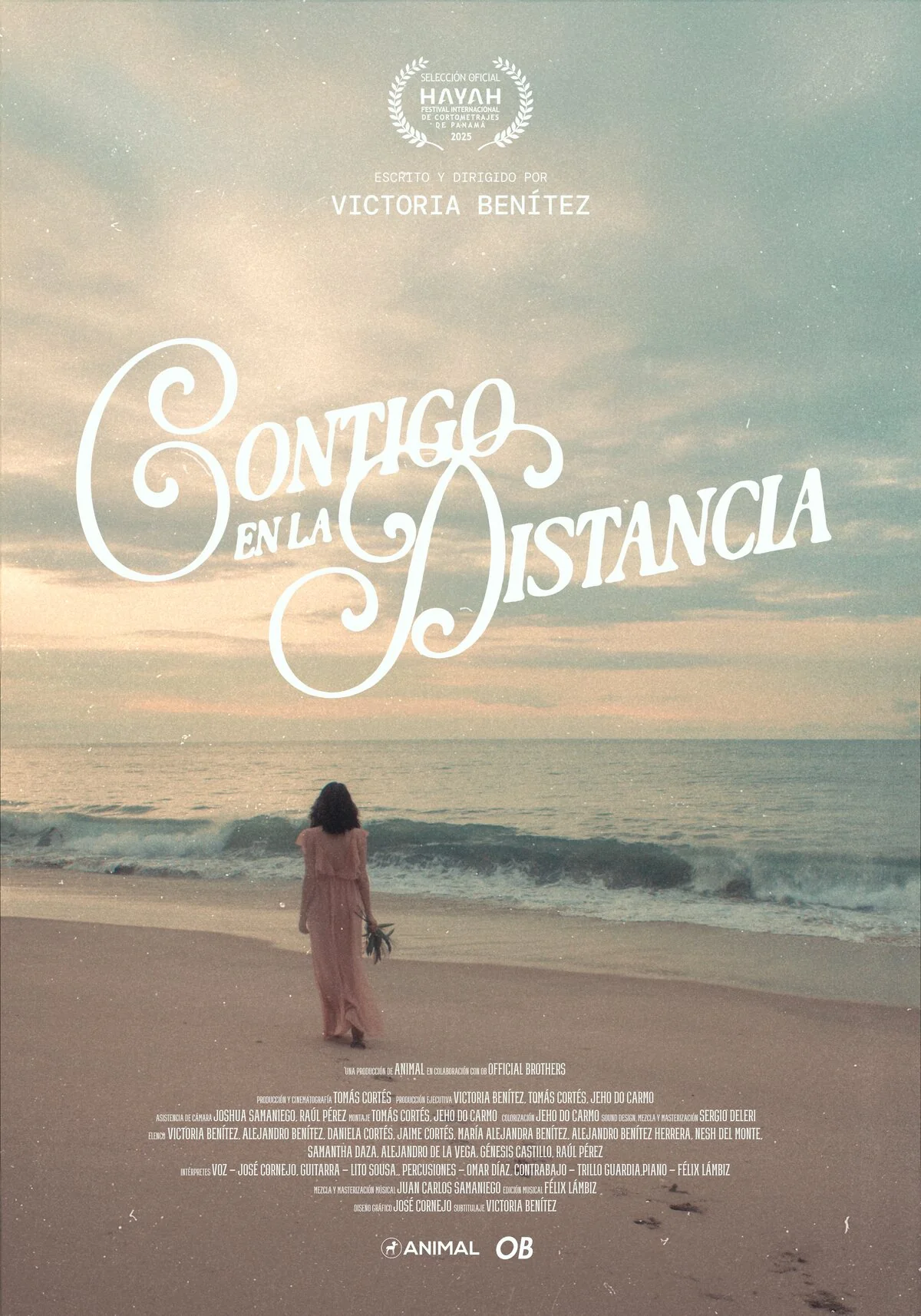 Contigo en la distancia, póster