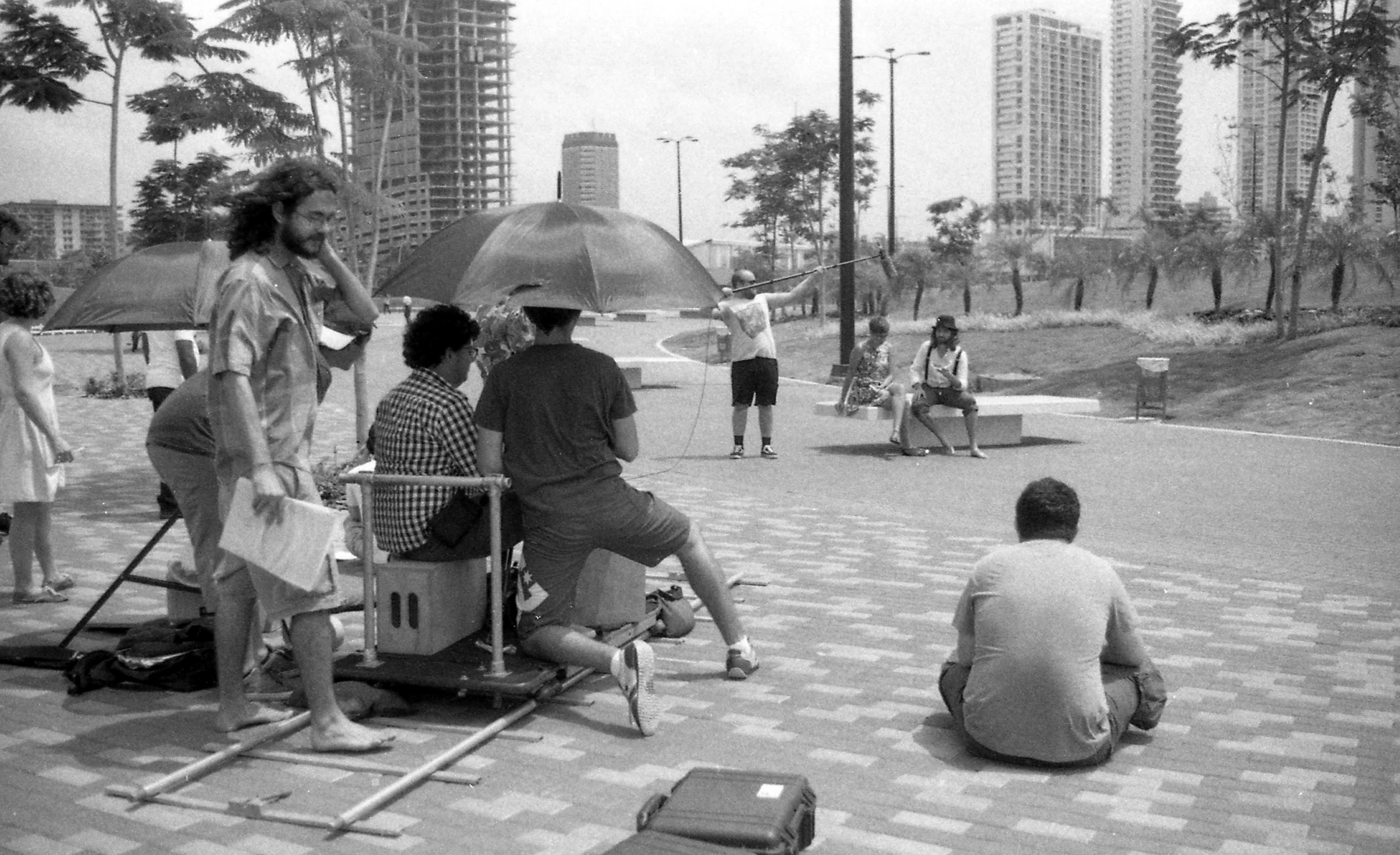 Cuatro pa' rato, fotografía de rodaje